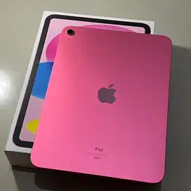 Ipad 10 256gb pink original fullset garansi on wifi only