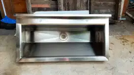 Wastafel stainless