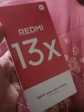 Baru fres xiomi redmi 13x resmi 8/128