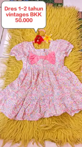 Dress anak 1-2 tahun BKK Premium
