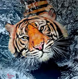 Lukisan Harimau Sunatera