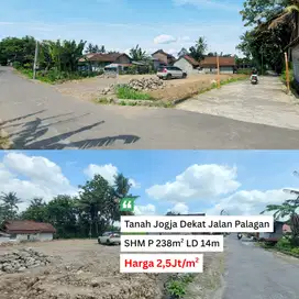 Tanah Sleman Barat Jl Palagan Jogja