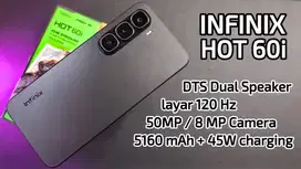 INFINIX HOT 60i (6/128) NEW BIG PROMO