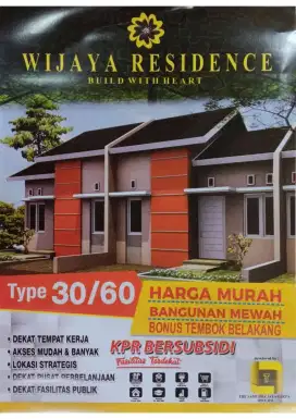 WIJAYA RESIDENCE RUMAH SUBSIDI DITANGERANG