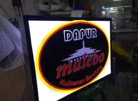 BIKIN REKLAME HURUF TIMBUL NEON SIGN NEON BOX PAPAN NAMA SHOP SIGN DLL