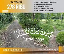 Tanah dekat SMA N1 kutasari purbalingga