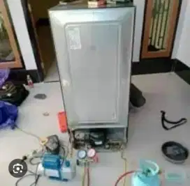 Jasa service AC, seeviskulkas mesin cuci, pompa air dispenser,dll