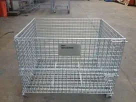 Pallet mesh/Keranjang besi lipat/Nictainer dalton 5