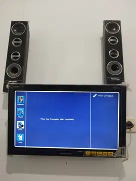 Jual TV Polytron Cinemax LED ukuran 24 inch, kondisi mulus