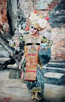 Lukisan Penari Bali