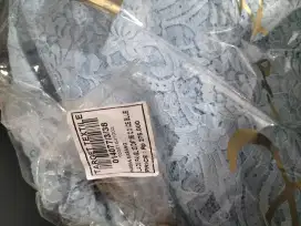 Bahan kebaya warna ice blue