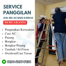SERVICE AC, PERBAIKAN AC NETES TDK DINGIN,ISI FREON BONGKAR PASANG