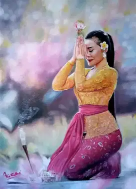 Lukisan Bali khidmat