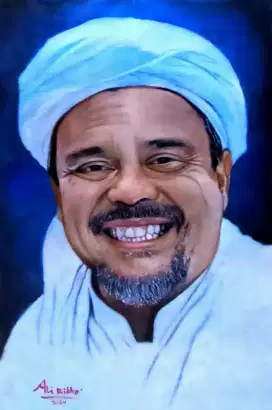 Lukisan Habib Riziq Syihab