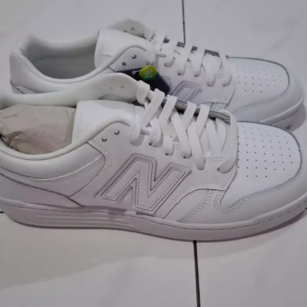 Sepatu New Balance NB480 Sneakers White FOR MEN Size 43 Brand New ORI