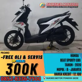 DP 300 RIBU HONDA BEAT SPORTY CBS TAHUN 2020
