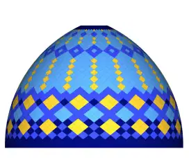 Jasa Desain kubah masjid panel,enamel