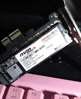 SSD M2 NVME 512 GB PCIe 3.0 plus adapter PCIe 1X normal