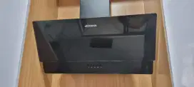Kompor gas 3 tungku plus cooker hood Modena kondisi 99%