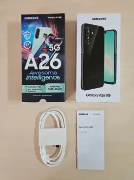 Samsung Galaxy A26 5G 8/256GB Black Resmi Garansi 9 Bulan Bandung