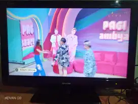 TV SHARP 32 inc bonus STB baru