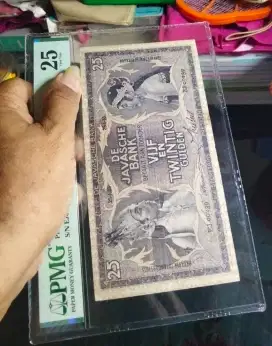 25 G Wayang PMG 25 no seri msh kecil : masih 3 digit