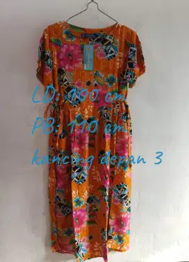 Daster kencana ungu label biru model chibi kode 47