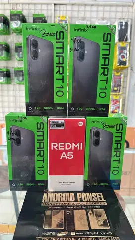 BARU!! INFINIX SMART 10 RAM 8/128 TERBARU SANGAT MEWAH BISA TT