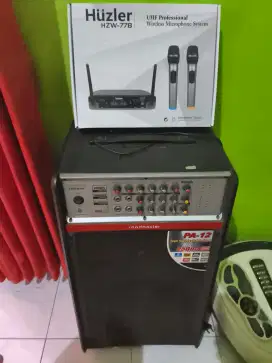 Speker road master & wireles MIC SISTEM