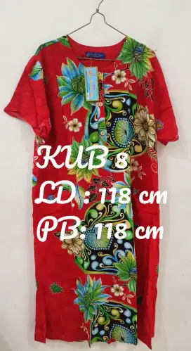 Daster kencana ungu label biru kode 08