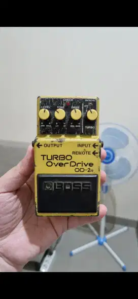 Boss OD2R Turbo Overdrive Efek Pedal