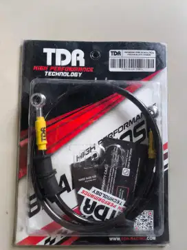 Selang rem TDR 30inch/76cm Black Carbon