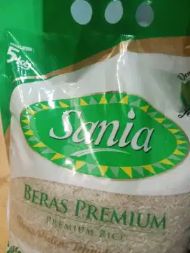 Beras Sania 5kg Prem