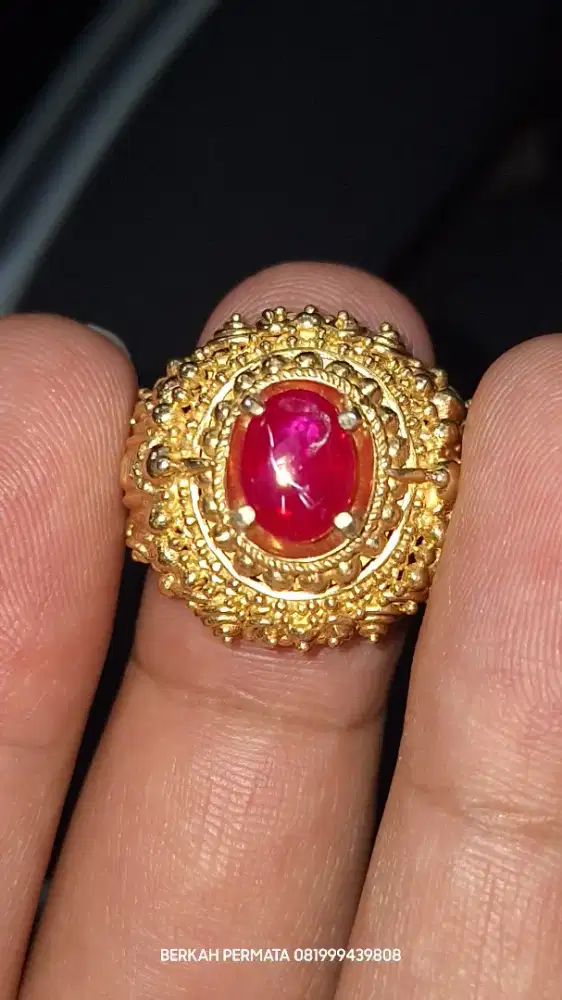 RUBY BURMA FULL RED