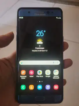 Dijual Samsung note FE bekas pakaian sendiri masih normal semua