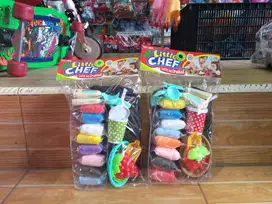 mainan anak clay set masakan