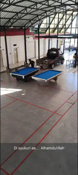 Meja biliard ukuran 6,7,8,9 feet & meja biliard modifikasi baru,murah