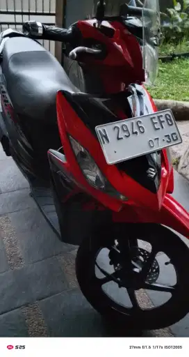 Suzuki Address 2019 pajak hidup plat panjang
