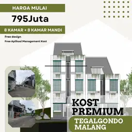 Kost Siap Bangun, Lokasi Strategis Pas Belakang Kampus UMM Malang