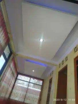 spesialis pemasangan plafon gypsum terima jadi langsung tukang