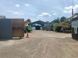 Dijual lahan dgn bangunan rumah + workshop di Jatiasih, Bekasi