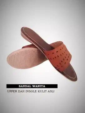 sandal wanita kulit asli