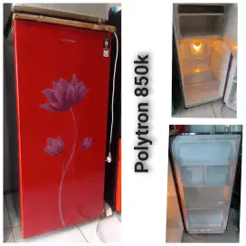 Kulkas POLYTRON bekas bergaransi