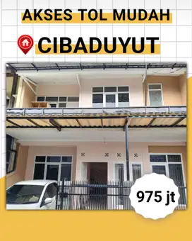 Rumah Hook Cantik di Taman Cibaduyut Indah, Harga Terbaik!