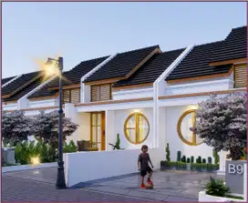 Rumah Murah di Jogja Dalam Cluster Ala Jepang 20 Menit ke Kota