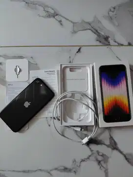 iPhone SE 3 5G 128 ID/A Digimap Like New Istimewa No Minus