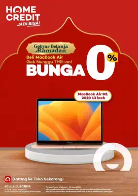 segampang itu cicilan macbook air pakai homecredit
