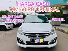 HARGA CASH MURAH (KM 60RB ASLI) SUZUKI ERTIGA GX AT 2017
