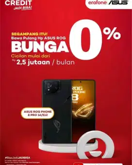 segampang itu cicilan Asus pakai homecredit