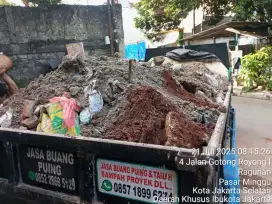 Jasa angkut puing dan buang tanah